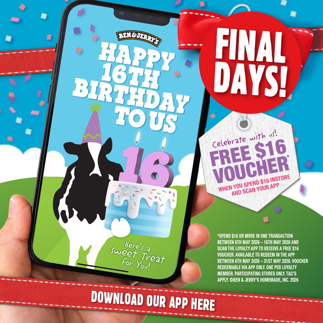 Hip Hip Moo-ray! It’s our Sweet 16th Birthday!