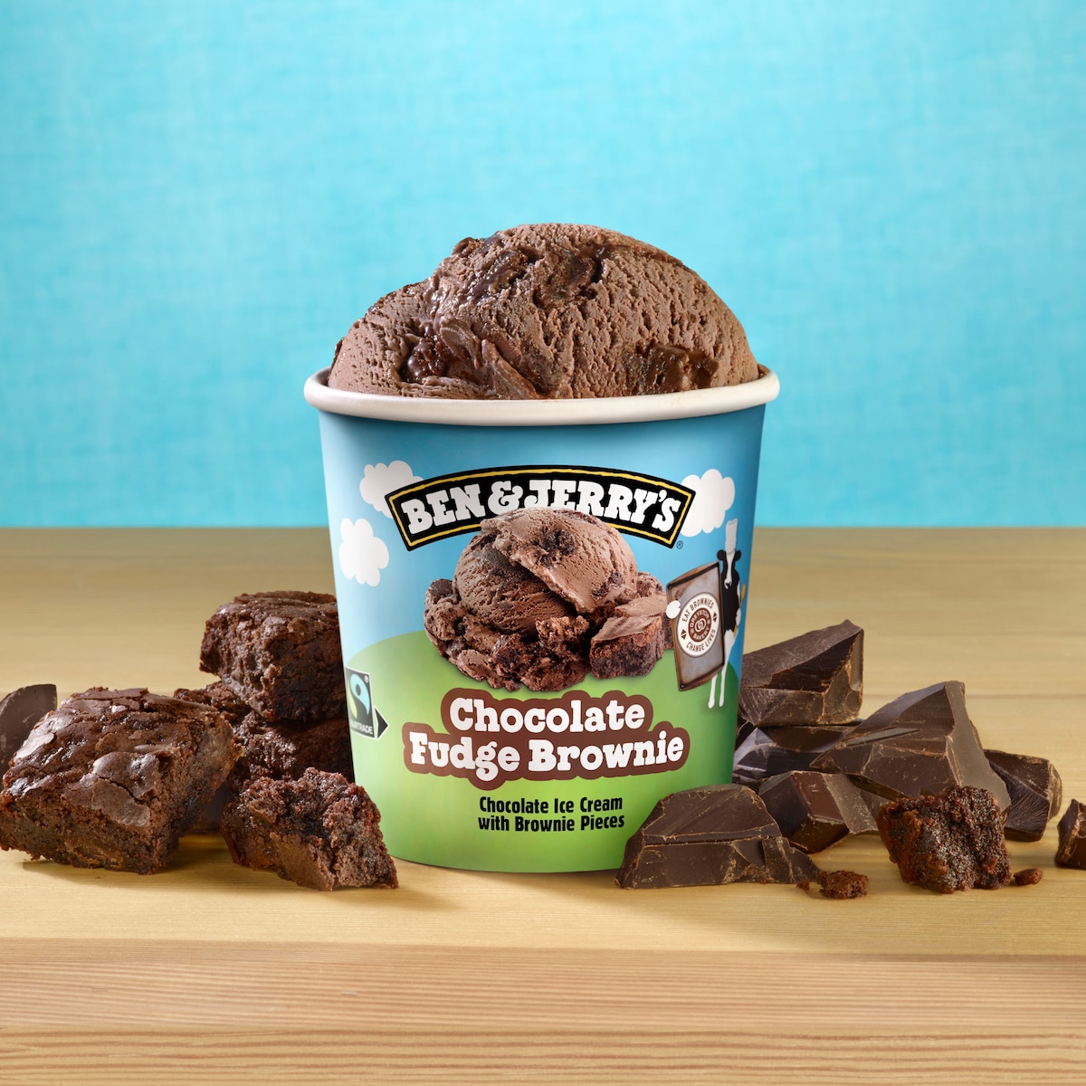 Chocolate Fudge Brownie Ice Cream - Pint 2 / 5