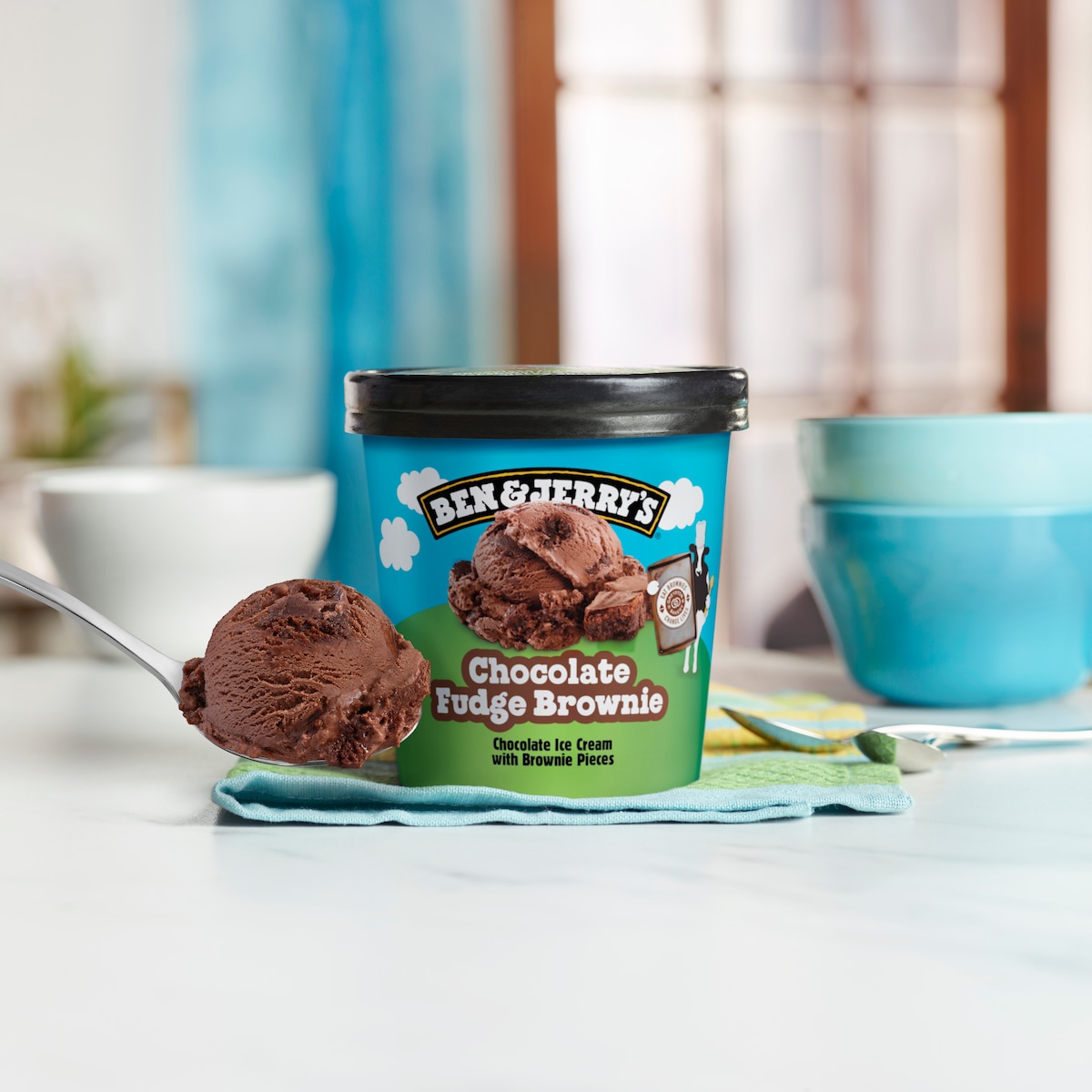 Chocolate Fudge Brownie Ice Cream - Pint 3 / 5